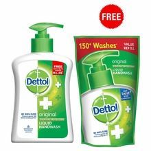 Dettol Liquid Soap Free Dettol Refill Pouch