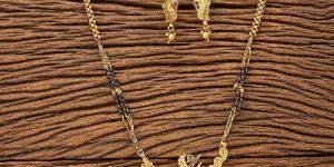 Antique Peacock Mangalsutra with Gold Plating
