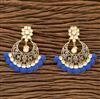 Kundan Chand Earring with Gold