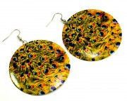 Metal Peacock Design Boho Hippie Danglers Earring