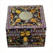 Multi Mirror Work Jewelry Box