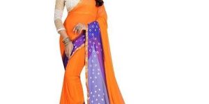Bandhani Chiffon Saree