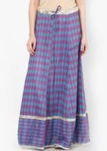 Custom Printed Latest Fashion Long Skirts