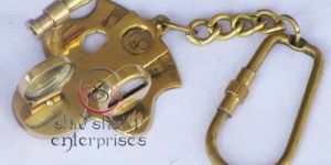Sextant Key Chain