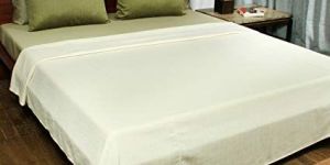 Cotton Plain Bed Cover