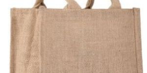 Pure Jute Ready to Print Natural Shopping Bag , Large
