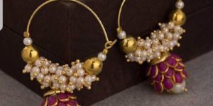 Indian Traditional Pacchikari Jhumka