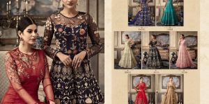 Embroidered Ladies Gowns