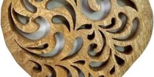 Wooden Heart Shape Trivet