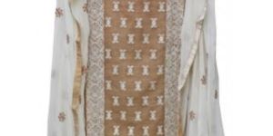 Cotton Embroidered Suit