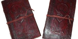Genuine Leather Journal Mother Goddess Journal Notebook