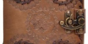 Stone Leather Journal Blank Paper Notebook