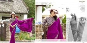 Shayna-3 Blended Chiffon Print Saree