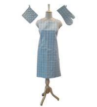 Cotton Check Designed Kitchen Apron