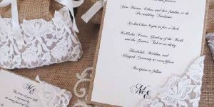 Burlap and Lace Designs