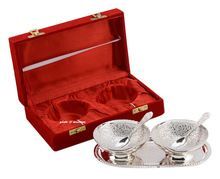 Silver Designer Bowl Set