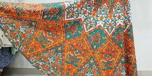 Ethnic Hand Block Printed Women Skirt Multi Colorful