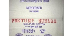 Printing Bleached Pure Cotton Fabric