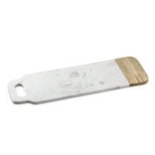 White Marble Wood Chopping Board