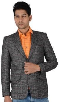 Killer Express Black White Red Branded Mens Blazer