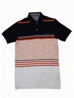 MENS ORANGE STRIPED T-SHIRTS