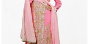 Amara Light Pink Designer Kurta with Stylish Sharara