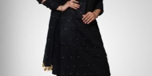 Black Salwar Suits Embellished Desgin with Stone Work