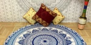 INDIAN ROUNDIE HIPPY TAPESTRY ROUND BEACH TOWEL