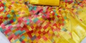 Linen Silk Saree