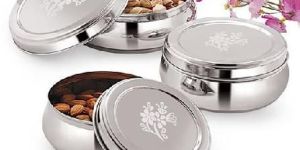 Puri Dabba with Steel Covers