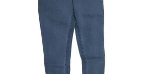 Ladies Light Blue Plain Jeans