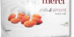 Milk and Almond Flavour: Merci Beauty Soap