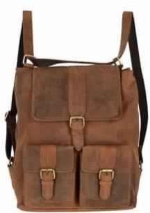 ASPENLEATHER MESSENGER BAG IN GENUINE BACKPACK LEATHER