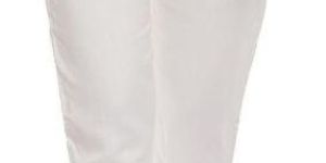 Elastic Waist Narrow Fit Trousers