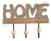 Wooden Handmade Carved Wall Hook Hanger Bathroom Wall Hooks