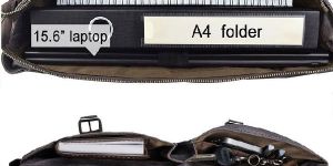 Canvas Messenger Bag