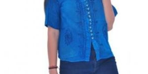 CASUAL STONE WASH SUMMER SHIRT