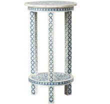 Inlay Round Bedside Table