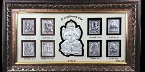 999 Silver Ashthavinayak Frame