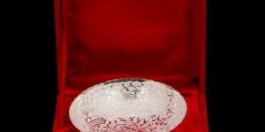 Silver Plated Bowl with Spoon