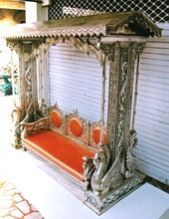 Silver Indian Wedding Swing