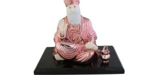 Guru Nanak Glossy Rosegold Pink Statue