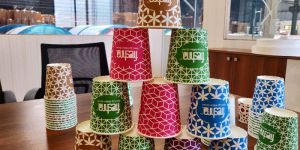 7Oz (200ml ) Printed Paper Cups