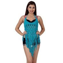 Corchet Halter Beach Cover-Up