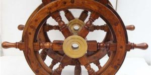 Wooden Ship Wheel