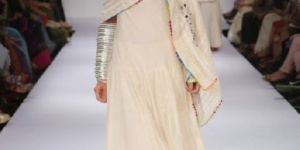 White Long Kurta with Set