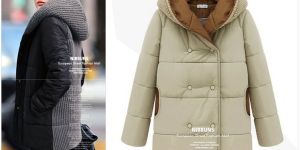 Wool Stitching Long Coat