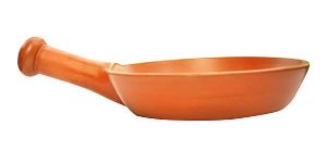 Handcrafted Natural Clay Frying Pan