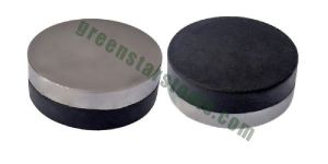 BENCH BLOCK ROUND FIXED ON RUBBER BASE