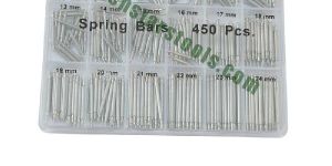 SPRING BARS ASSORTMENT IN PLASTIC BOX
